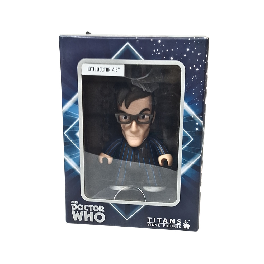 BBC Doctor Who Titans Vinyl Figure 10th Doctor 4.5” Boxed 2012 Nerd Block